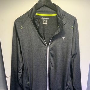 Champion tracking jacket grey men